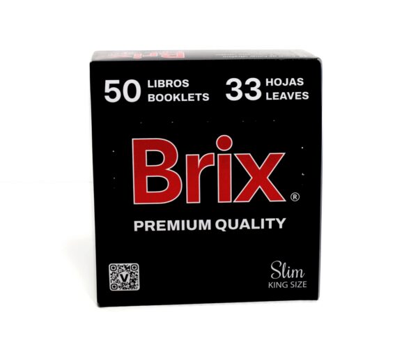 Brix Papel de Fumar King Size 33 Hojas