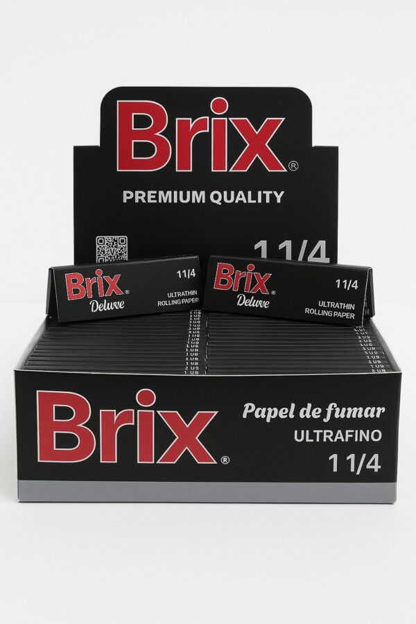 Brix Papel de Fumar 1 1/4 – 50 Hojas
