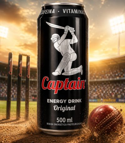 Bebida energética Captain